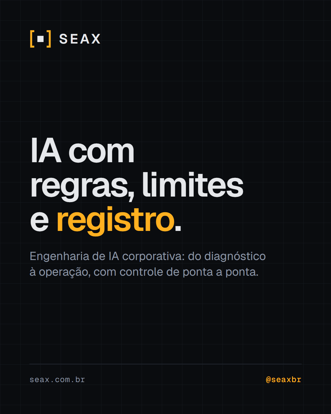 Instagram: post de apresentação
